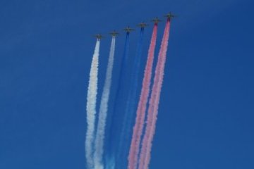 Россия: Только в полетах живут самолеты, только в полете растет человек